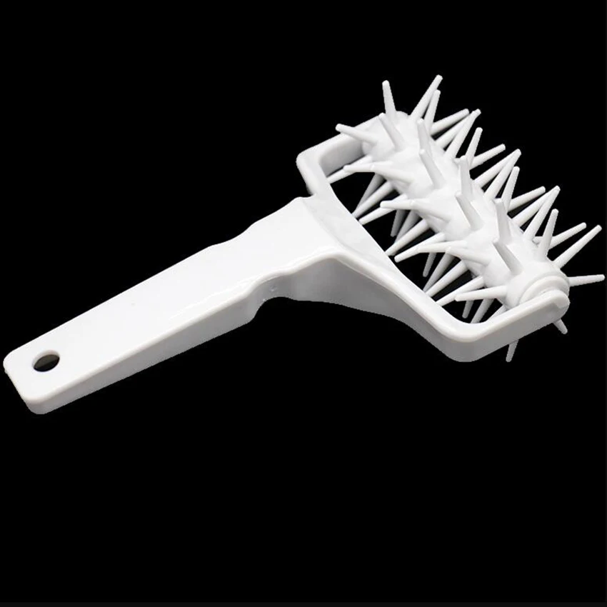 

Baking Tools DIY Plastic Pizza Cookies Dough Roller Pastry Pie Needle Wheels Cutter Sewing Machine Bread Hole Punch