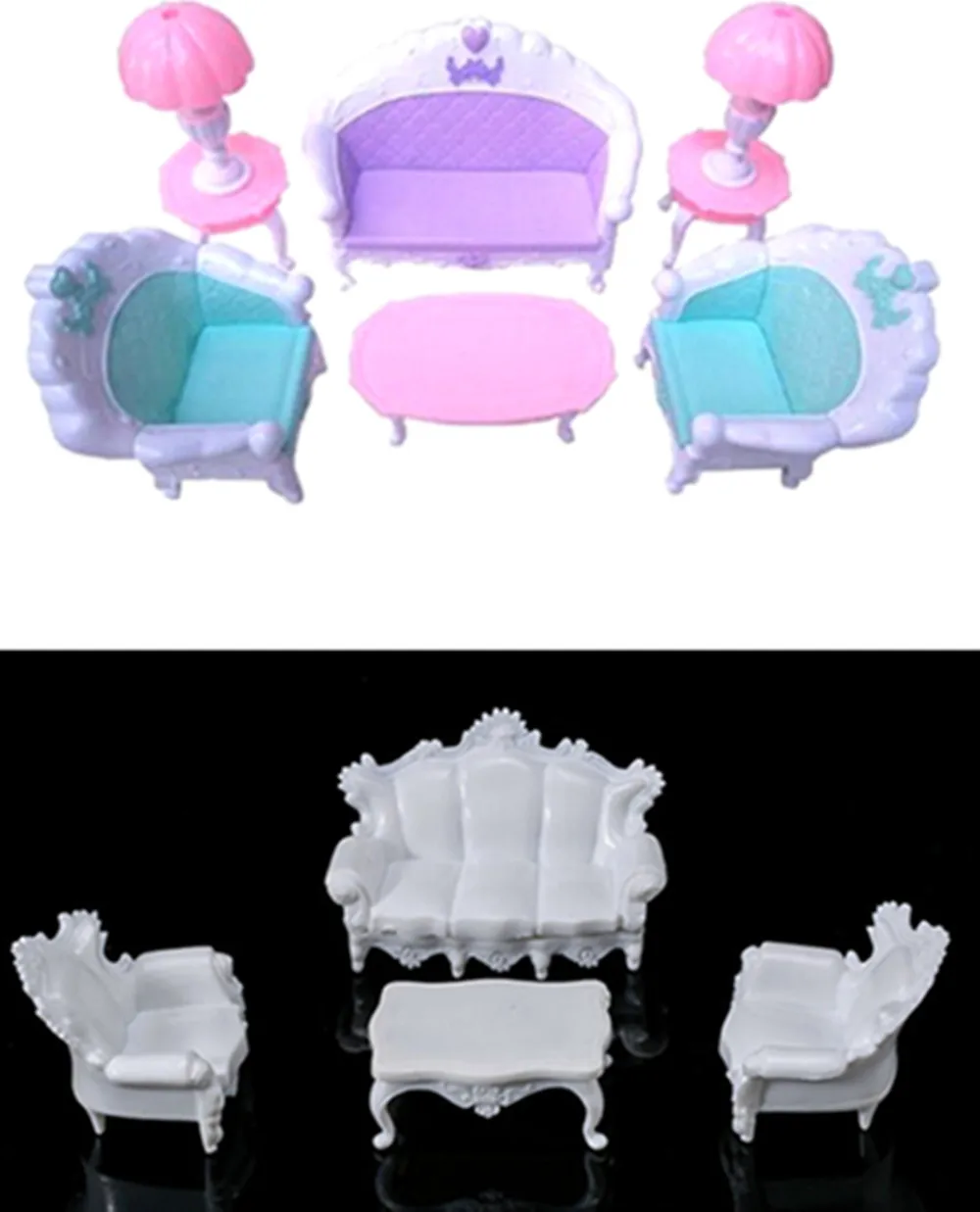 دمية أريكة الجدول كرسي مصباح أثاث مصغر مجموعات الأطفال دمى هدايا الأسر الأثاث اللعب دمية أريكة الجدول كرسي مصباح أثاث مصغر مجموعات الأطفال دمى هدايا الأسر الأثاث اللعب