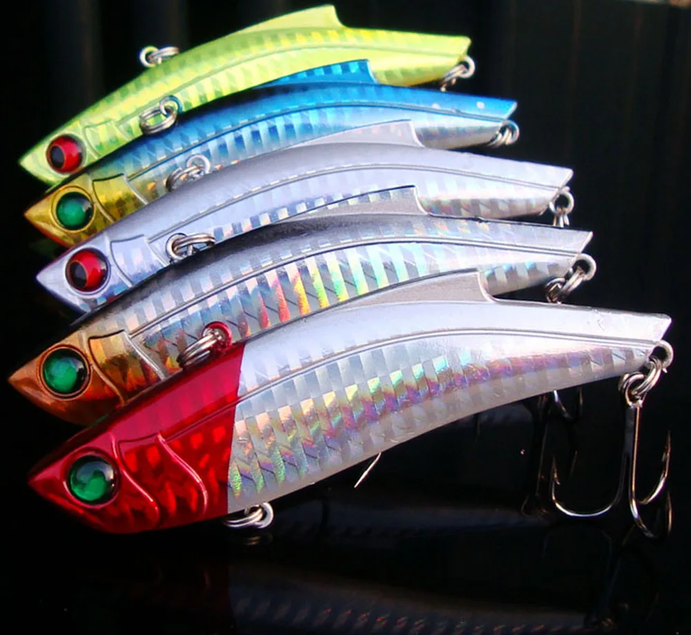 5 ШТ. рыбалка Рыба Минноу Crankbaits крюк VIB приманки приманки 9 см/35 г Бесплатная доставка