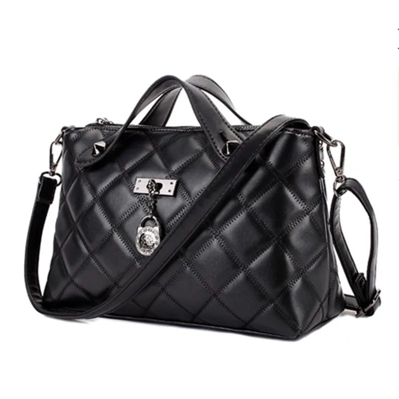 جديد حقيبة يد فاخرة أزياء المرأة حقيبة 2018 العلامة التجارية مصمم منقوشة حقيبة كتف الإناث Crossbody أكياس عالية قدرة أعلى-حقائب بيد