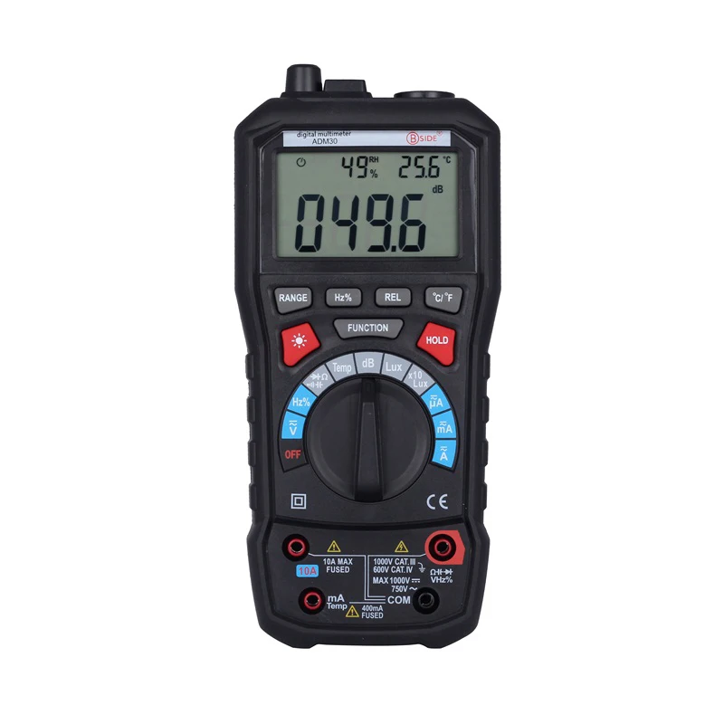 

Digital Multimeter Tester Automatic LCD Meter Mini Multimetro DC AC Voltage Current Resistance Diode Temperature Multimeter