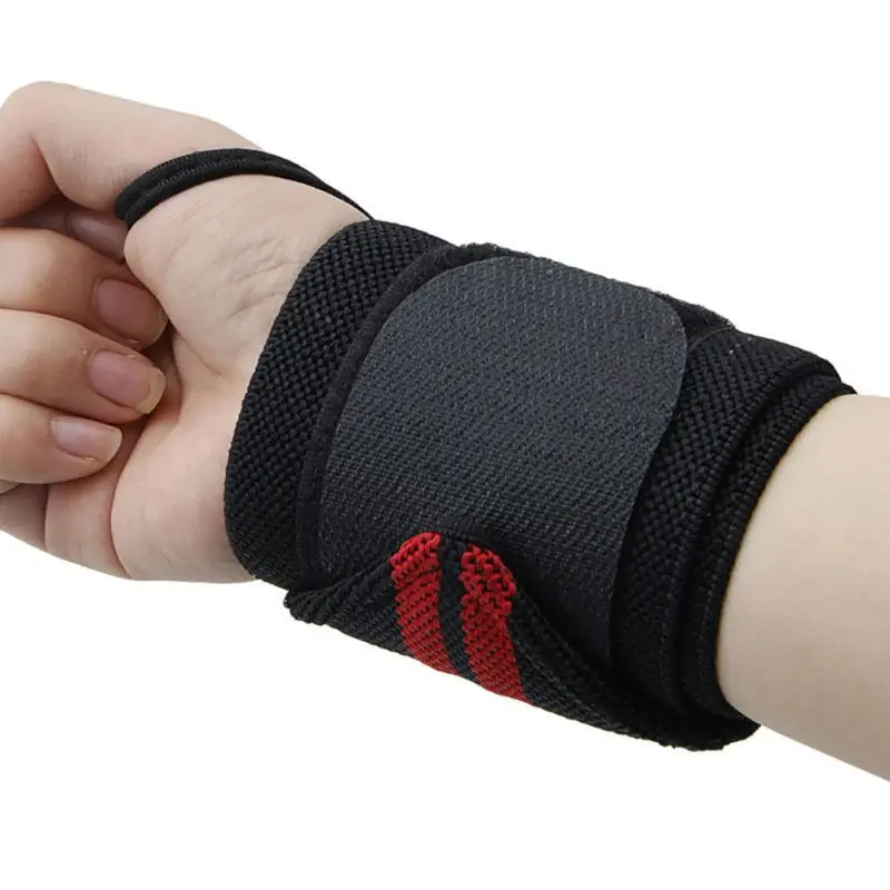 

AOLIKES Weightlifting Wristband Sport Professional Training Hand Bands Wrist Support Straps Wraps Guards For Gym Fitness