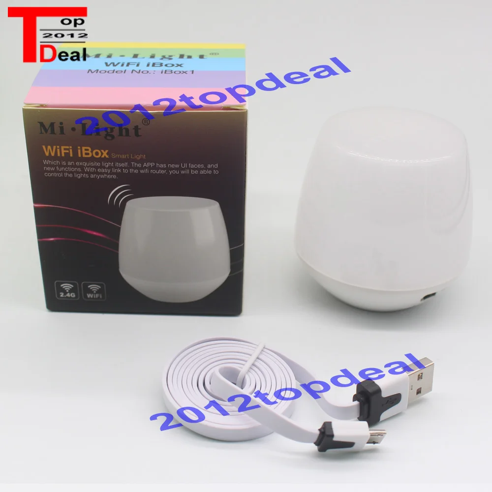 Mi Light 2.4G Wireless LED RF Dimmer Remote Wifi ibox iOS Android APP for RGB /RGBW/WW Mi.light