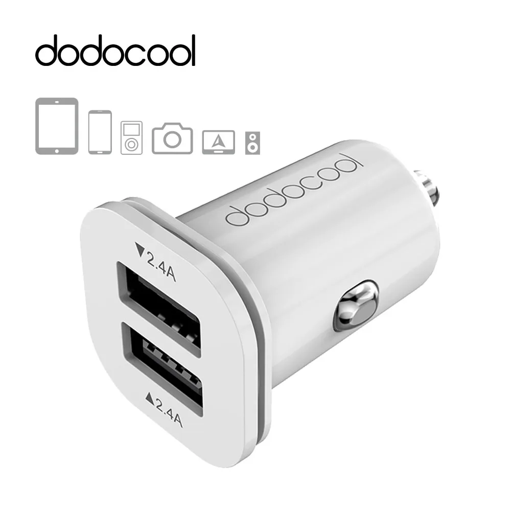 

dodocool 24W 4.8A Mini Car Charger Dual USB Car fast Charger quick charging for iPhone 7 6S Samsung S7 [SELF PICKUP BY CUSTOMER]