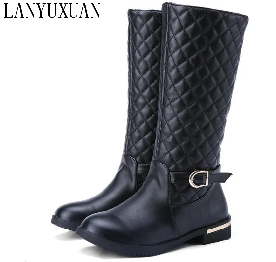 Зимние высокие женские сапоги до бедра середины икры botas masculina zapatos botines mujer chaussure