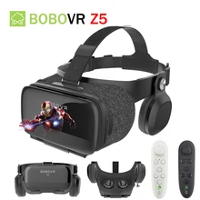 BOBOVR Z5 VR 3D стерео очки Google Cardboard виртуальной реальности VR телефон гарнитура шлем коробка для 4,7-6,2 областей мобильного телефона