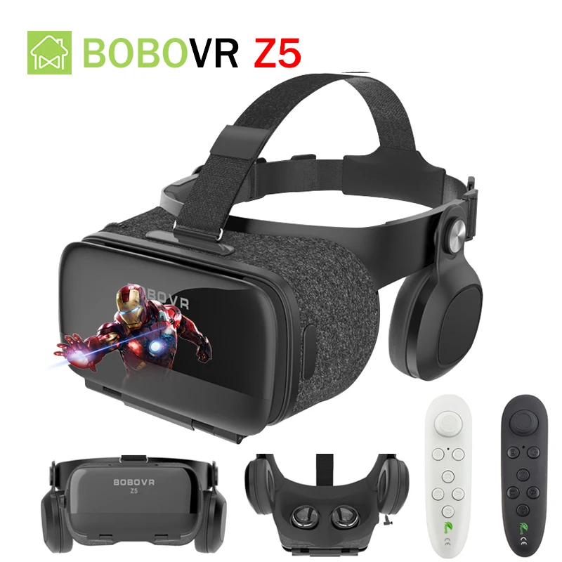 Оригинальный BOBOVR Z5 VR 3D стерео очки Google Cardboard виртуальной реальности телефон