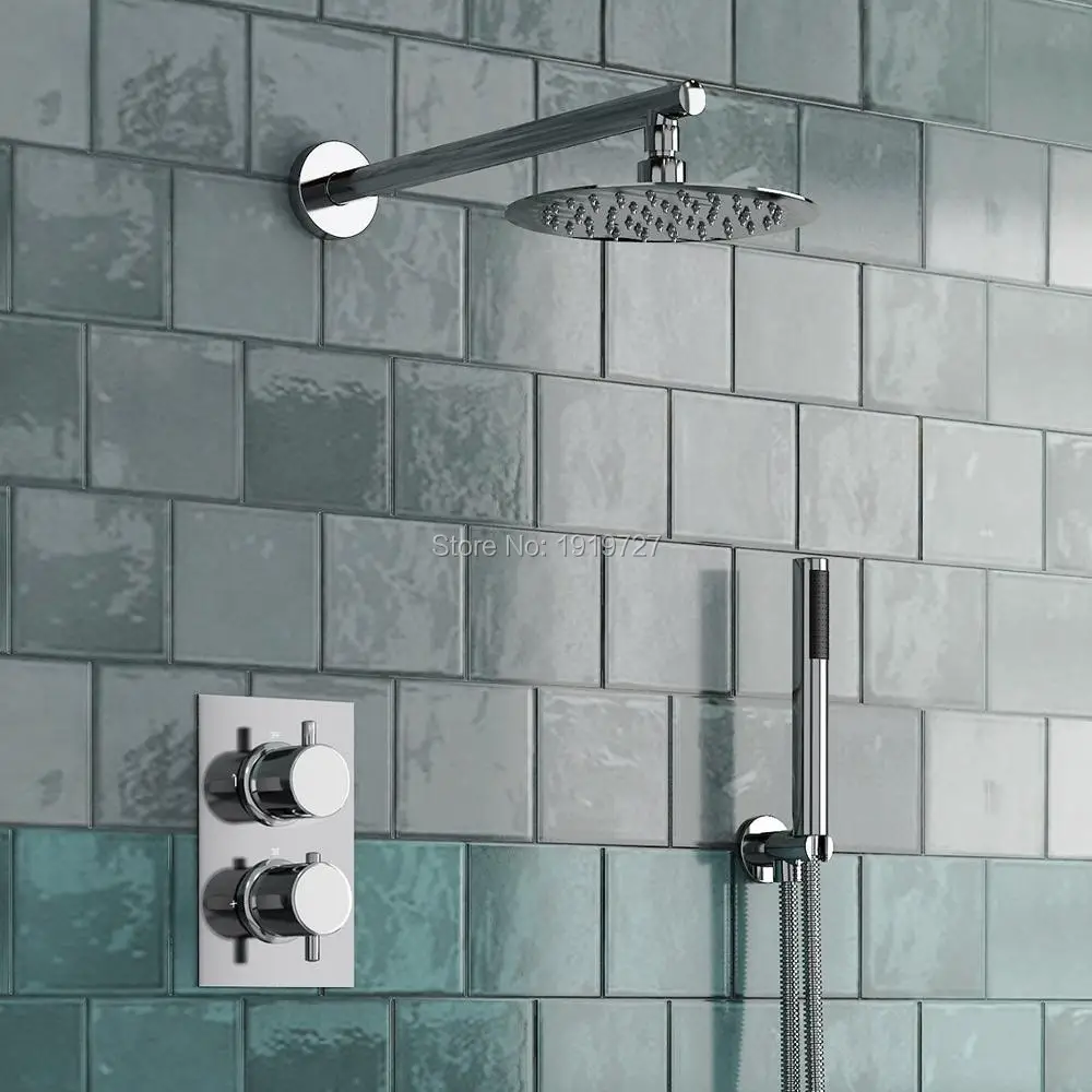 Online Buy Wholesale Modern Shower Systems From China Modern - Round Style Concealed Thermostatic Mixer Valve Handheld Bathroom Productbath Shower Set Dial Way online buy wholesale modern shower systems from china modern - round style concealed thermostatic mixer valve handheld bathroom productbath shower set dial way