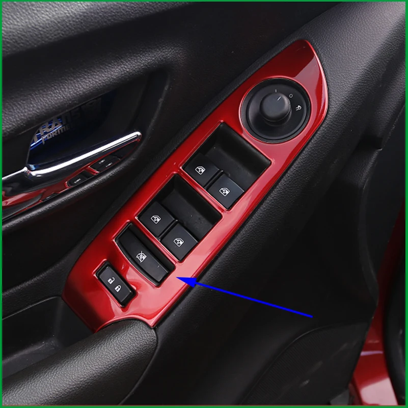 Car Styling For Chevrolet Trax 2014-2018 Left Hand Drive Interior Window Lift Panel Button Cover Trim Frame Stickers Auto Parts Car Styling For Chevrolet Trax 2014-2018 Left Hand Drive Interior Window Lift Panel Button Cover Trim Frame Stickers Auto Parts