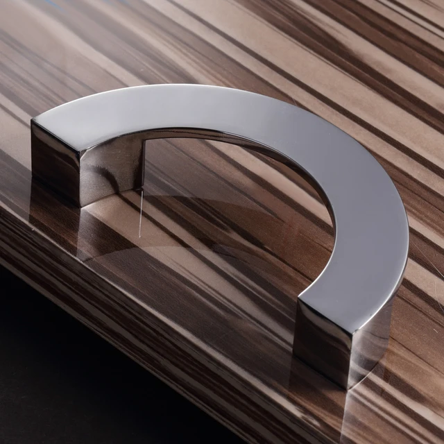 Aliexpress.com : Buy Hole space 96mm Semi circle Zinc Alloy Cabinet Handle Cupboard Drawer Pull 