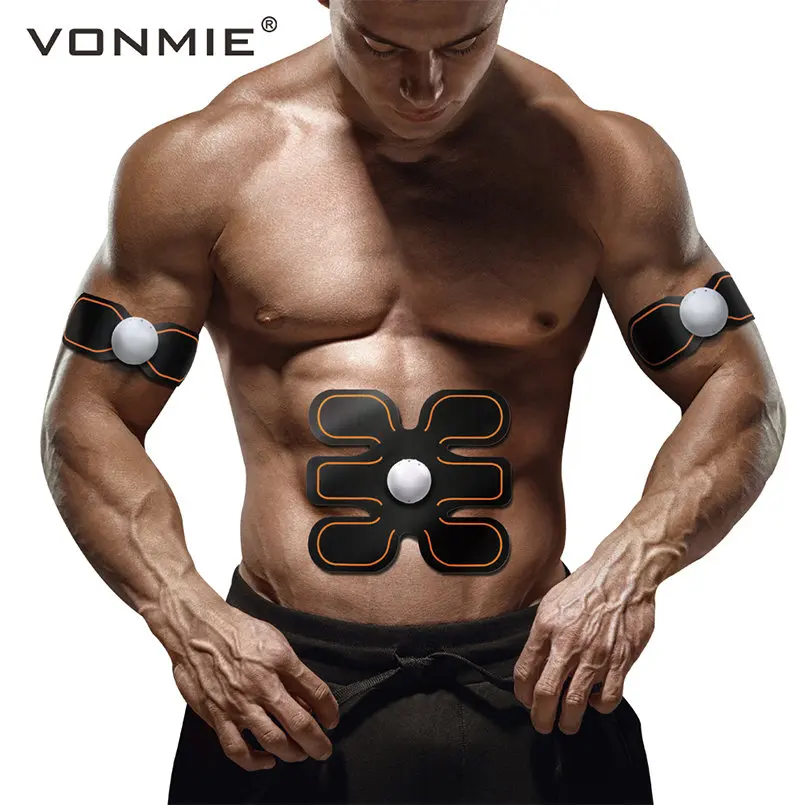 VONMIE EMS Abdomenal Arm Massager S4B04 Electroestimulador Vibrating Slimming Belt Home Sport Fitness ABS Health Tens Machine VONMIE EMS Abdomenal Arm Massager S4B04 Electroestimulador Vibrating Slimming Belt Home Sport Fitness ABS Health Tens Machine