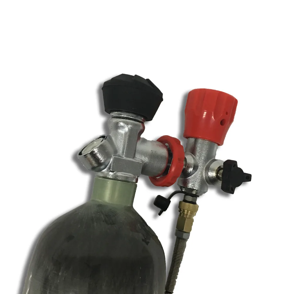 Acecare Mini 2.17L 300bar Compressed Air Cylinder Carbon Fiber Matrial With Air Valve And Fill Station For Pcp Air gun AC1217301 Acecare Mini 2.17L 300bar Compressed Air Cylinder Carbon Fiber Matrial With Air Valve And Fill Station For Pcp Air gun AC1217301