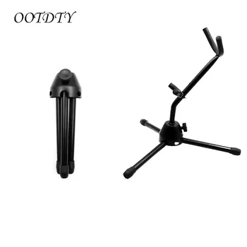 

Saxophone Holder Portable Foldable Metal Leg Tripod Stand Detachable Holder Bracket for Alto Saxophone Accessories