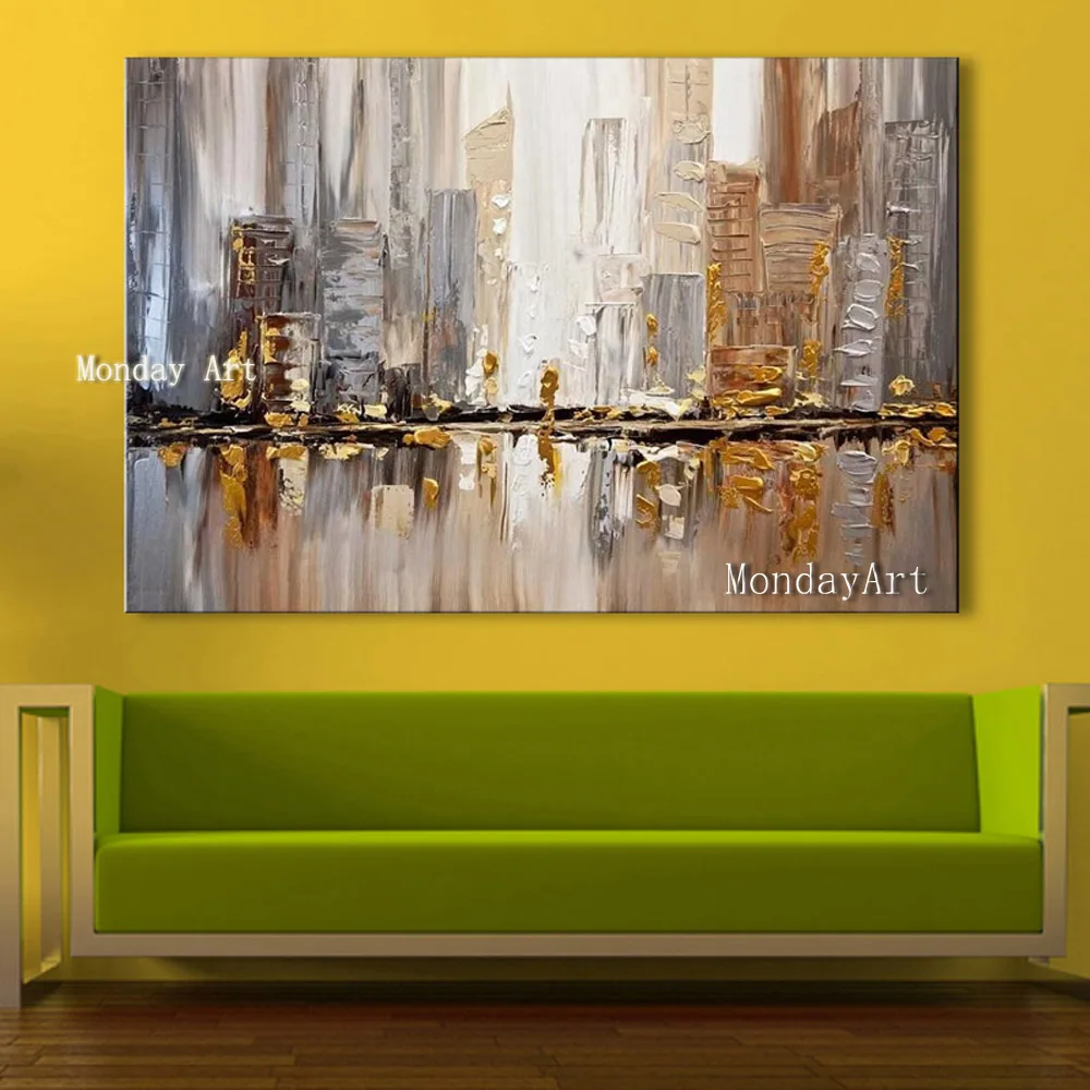 handmade-oil-painting-on-canvas-modern-100-Best-Art-Abstract-oil-painting-original-directly-from-artis (6)