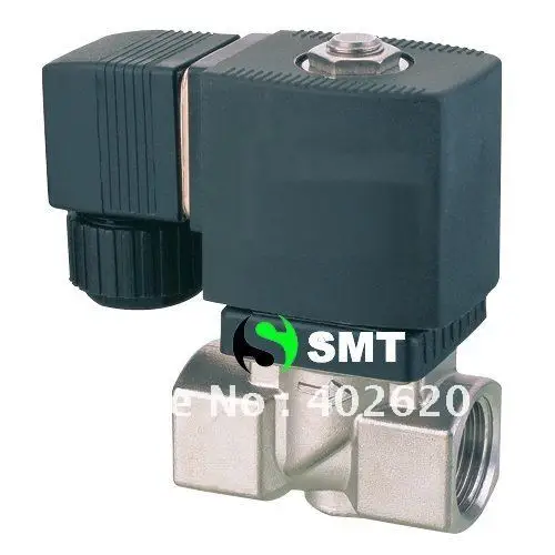 

2pcs 1/4" stainless Steel solneoid valve and 1/2 solenoid valve 1pc