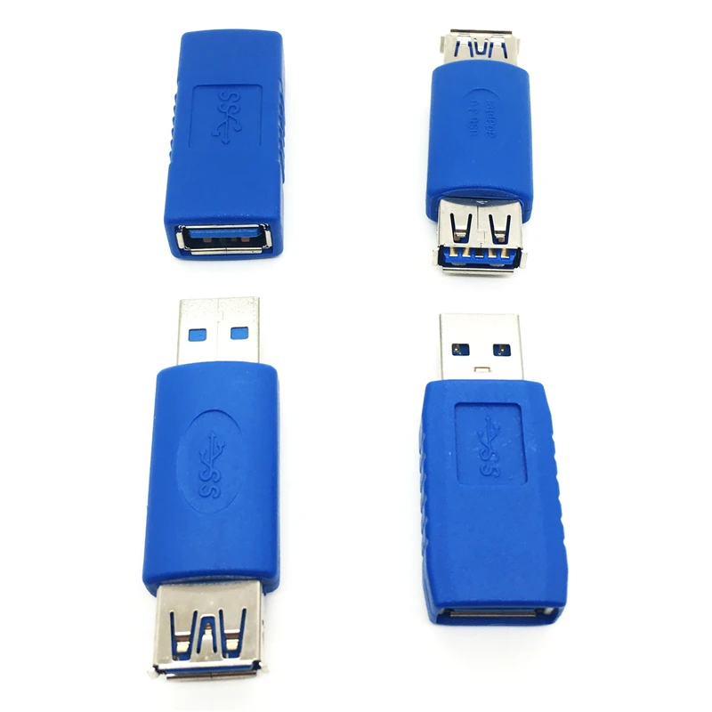 12 шт. USB3.0 адаптер муфты инструментарий тип A к B или микро или мини и мужчин к женскому Адаптеры USB мужчин к женскому правой степени