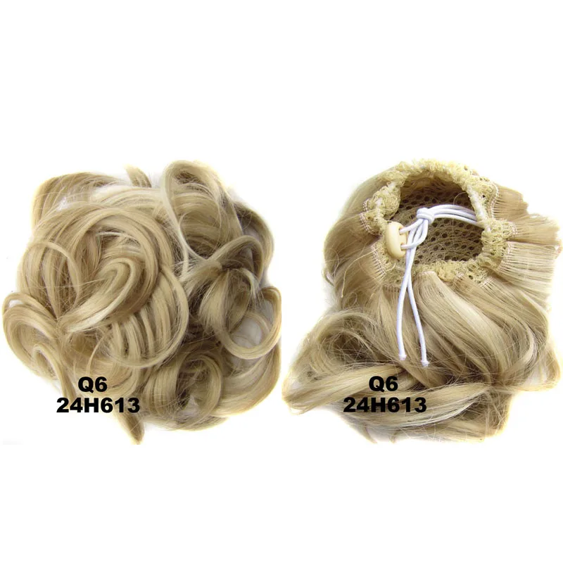 Jeedou Synthetic Curly Hair Chignon Bun Pad Rubber Band 60g Chic and Trendy Hottest Hair Trends Hairpieces Jeedou Synthetic Curly Hair Chignon Bun Pad Rubber Band 60g Chic and Trendy Hottest Hair Trends Hairpieces
