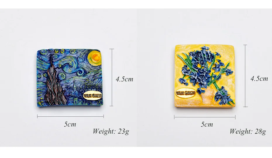 Creative painting  fridge magnet 06