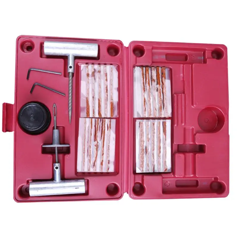 

VODOOL 35pcs Car Van Emergency Tubeless Tyre Puncture Repair Kit Tire Tool Plug for Universal Car High Quality