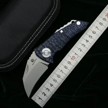 Коготь медведя попугай D2 стальной подшипник складной нож G10 Ручка для охоты на открытом воздухе кемпинга выживания карманные Фруктовые Ножи EDC инструмент