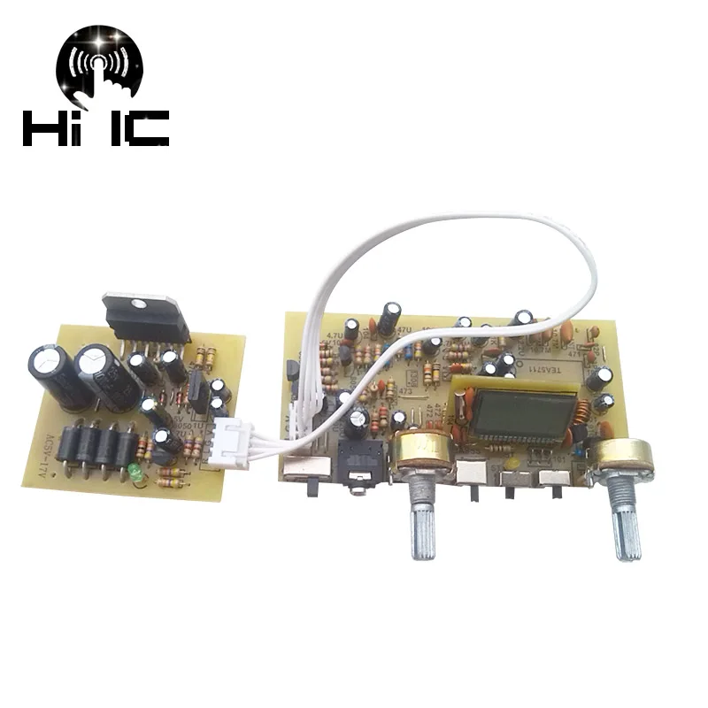 

Stereo FM Radio Board Digital Frequency Modulation Radio Board Serial Port DIY FM Radio TEA5711