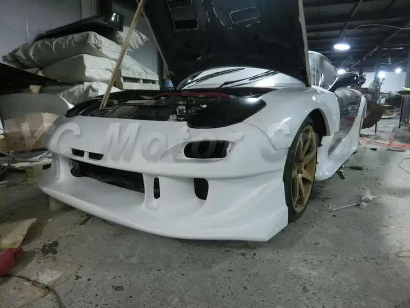 

Car Accessories FRP Fiber Glass RE-GT Style Front Bumper Fit For 1992-1997 RX7 FD3S Front Bumper Car-styling