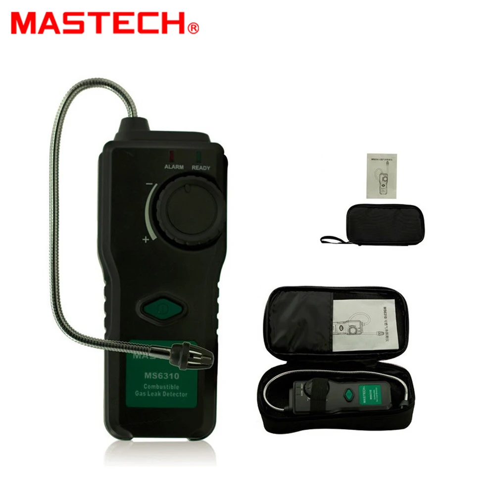 MASTECH MS6310 портативный детектор утечки горючих газов Пропан Газ газоанализатор 50ppm