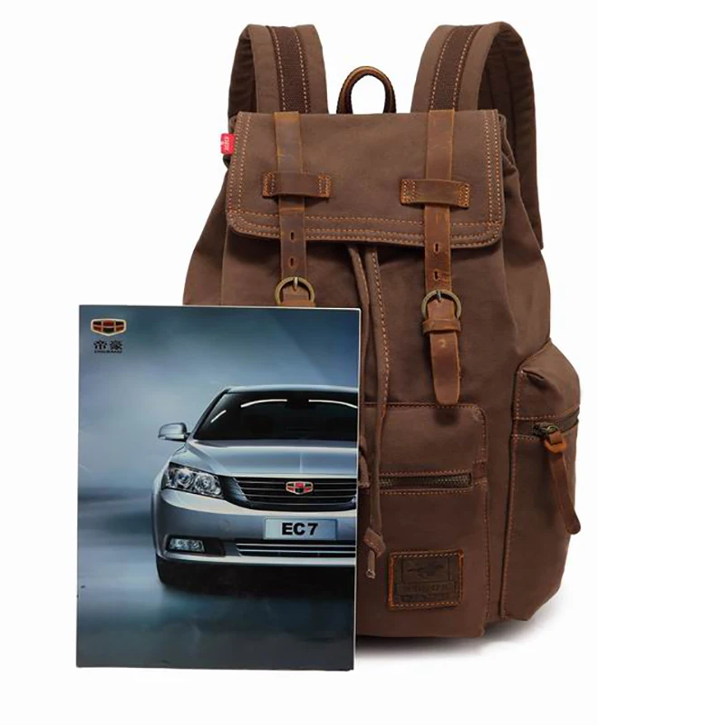 2018 AUGUR de moda de los hombres Mochila Vintage de lona Mochila femenina de los hombres bolsas de viaje de gran capacidad portátil Mochila hombre cosméticos 2018 AUGUR de moda de los hombres Mochila Vintage de lona Mochila femenina de los hombres bolsas de viaje de gran capacidad portátil Mochila hombre cosméticos