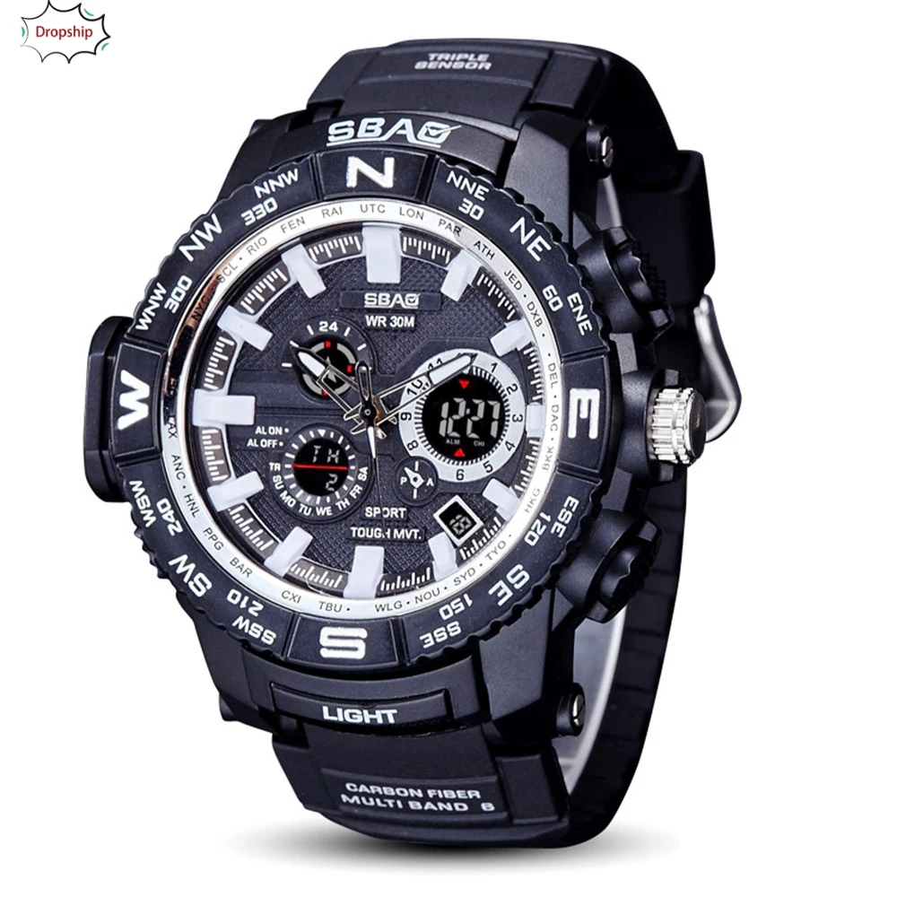 

OYOKY Men Military Watch Wristwatch LED Quartz Clock Sport Watch Male relogios masculino Sport Waterproof Shock Watch 18Oct25