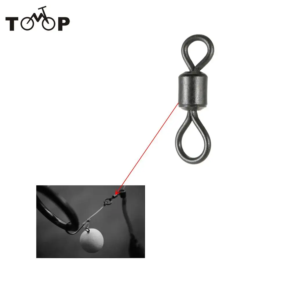 Buy Luminous 100Pcs Fishing Swivels Rolling Swivels