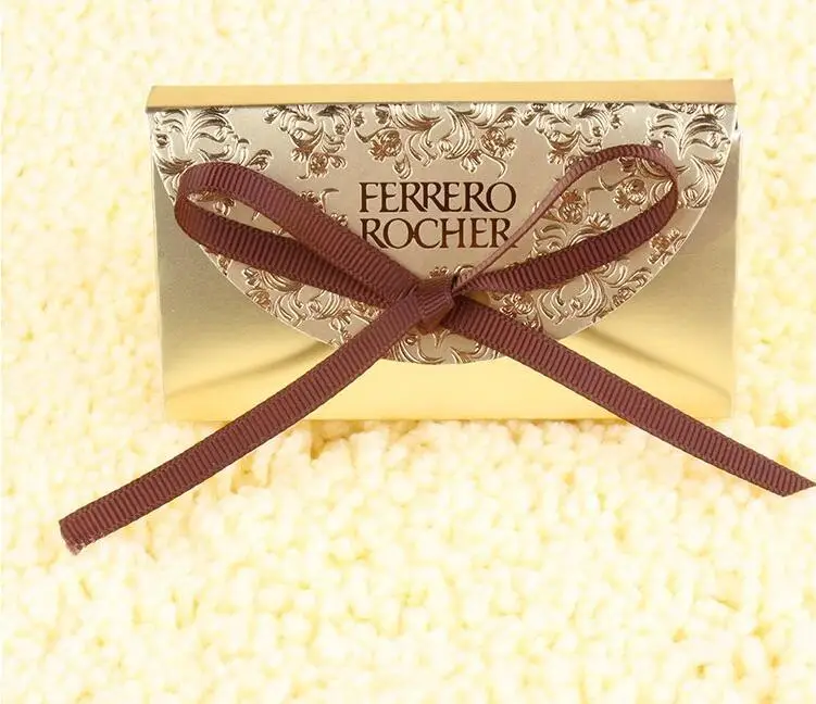 Украшения на свадьбу Конфетница для вечеринки Baby Shower Gift Ferrero Rocher коробка конфет приятные подарки сумки