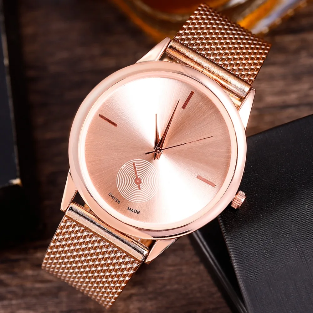 2018-Female-Watch-Metal-Mesh-Band-Stainless-Steel-Analog-Quartz-Business-Wristwatch-Minimalist-Style-Rose-Gold (3)