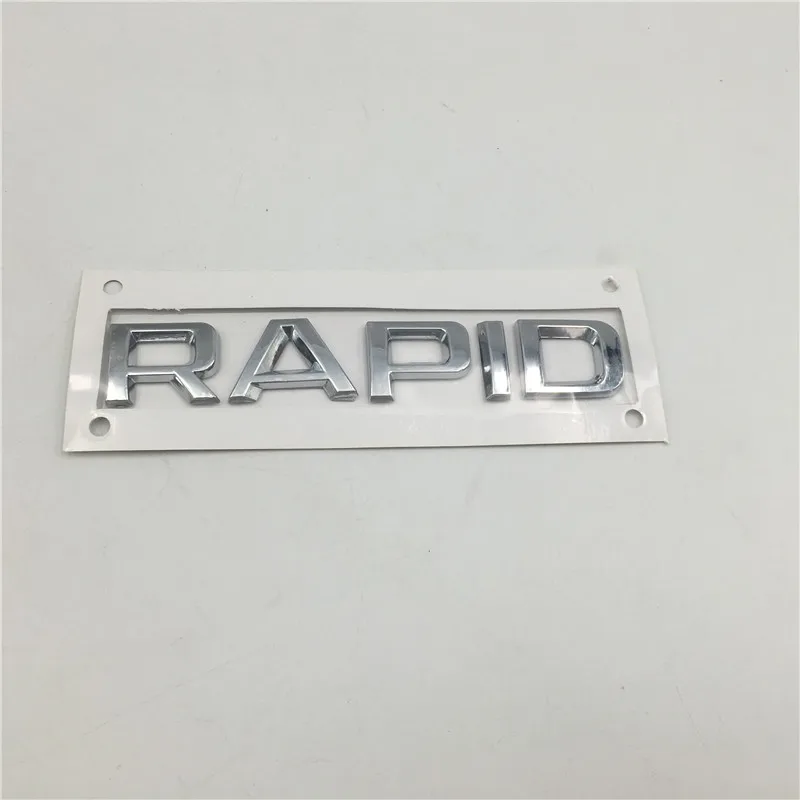 Значок заднего багажника SKODA Rapid эмблема логотипа 1 2 4 6 TDI TSI размера|Наклейки на