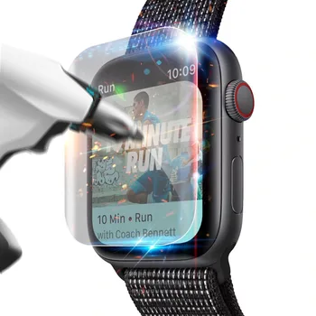 

2pcs/5pcs Soft TPU Watch Protector Film 40/44mm Full Screen Watch Protective Films Replacement For Apple Watch 4 Guard Cover