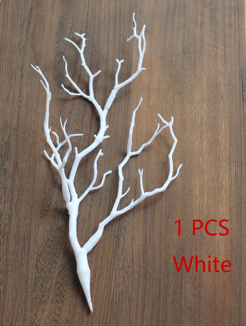 1 PCS Artificial Plastic Dried Branch Plant Home Decoration NO VASE F220 