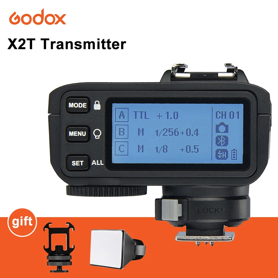 

Presale Godox X2T 2.4G Wireless Flash Trigger Transmitter TTL 1/8000s for Nikon Canon Sony Fuji DSLR Camera for Godox TT685 V1