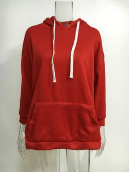 

Solid long Hoodies Sweatshirts EuropeTops 2019 Women Casual Kawaii Harajuku Kpop Sweat Punk for Girls Clothing Korean