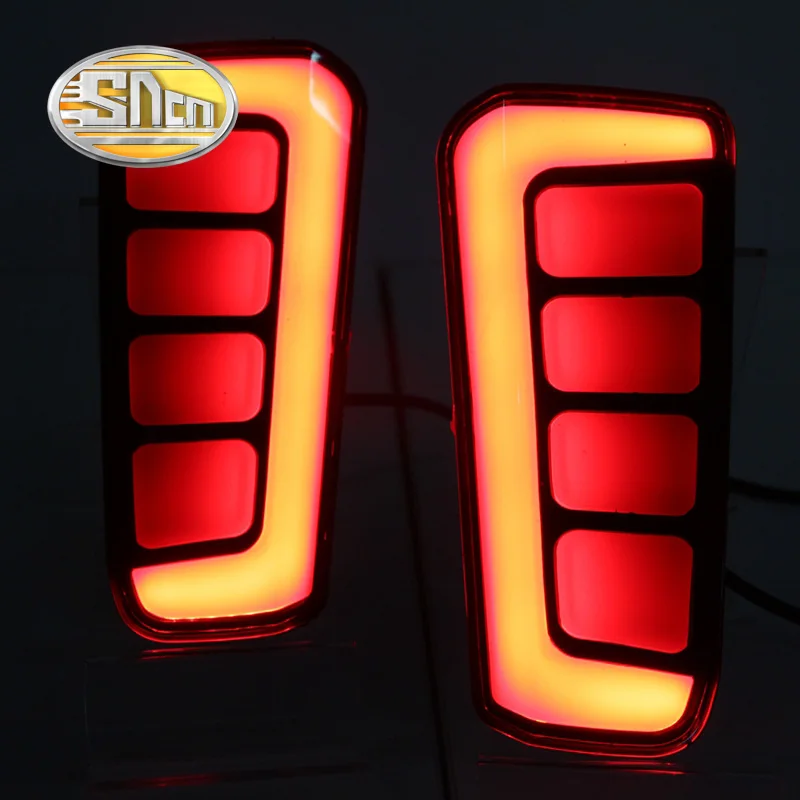 For Toyota Vellfire ALPHARD Multi-function LED Rear Fog Lamp Bumper Light Auto Brake Light Turn Signal Reflector