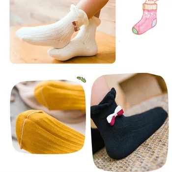 

Fashion 5 Pairs Baby Cotton Soft Comfortable Cute Casual Socks Children Autumn Winter Cartoon Warm Breathable High Quality Socks