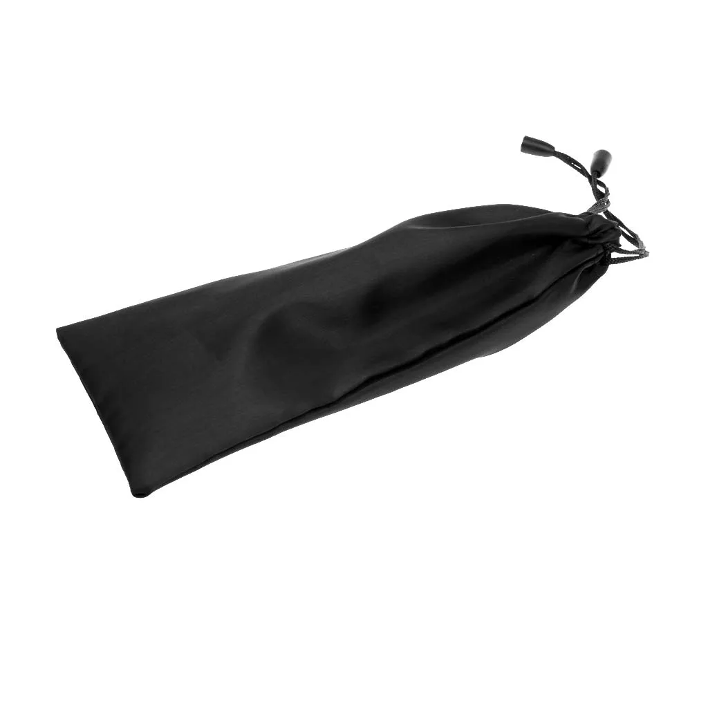 MagiDeal 2019 Hot New Outdoor Camping Awning Tent Pegs Storage Bag With Drawstring - Black Tent Accessories 