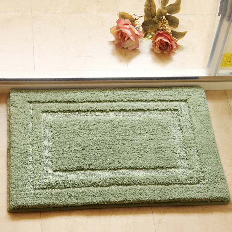 

Super Thick Microfiber Bathroom Carpets, Bath Mat, Water Absorption, Doormat for Shower Room, Lavatory Floor Pad,Toilet Feet Rug