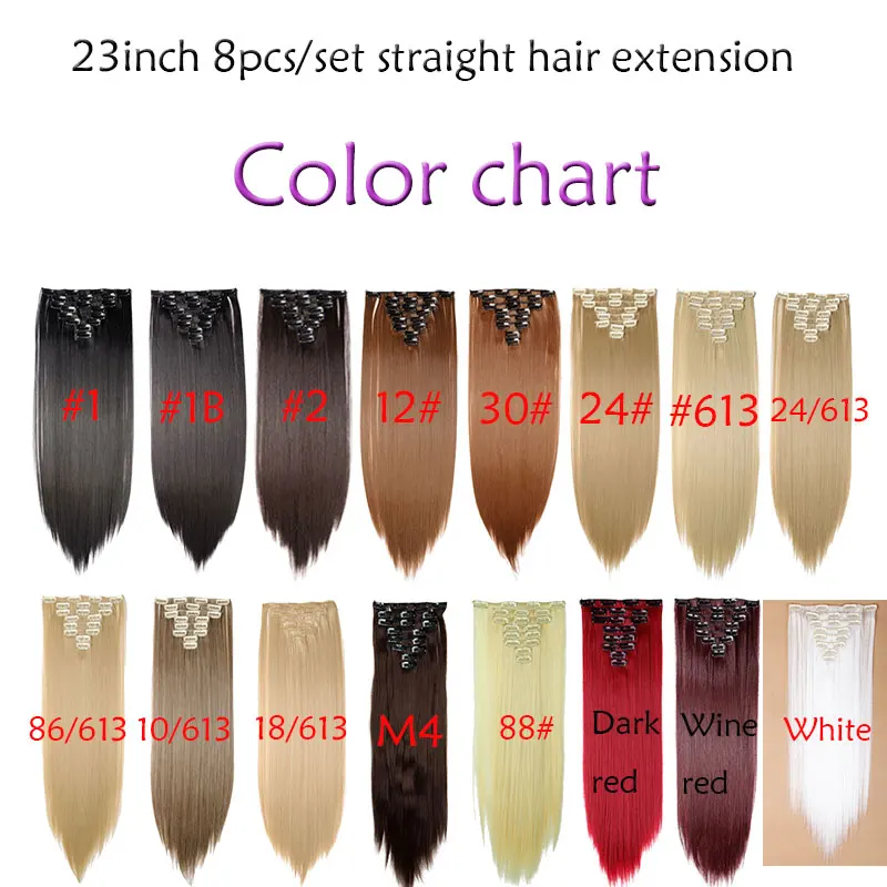 SNOILITE Hairpiece 23 дюймов 180 г прямые 18 заколки для Волос Стайлинг 100% настоящие