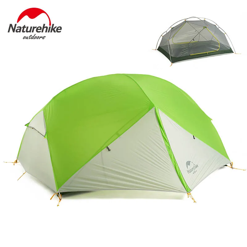 

Naturehike 3 Season Camping Tent Double Layer Waterproof Tent for 2 Persons NH17T006-T