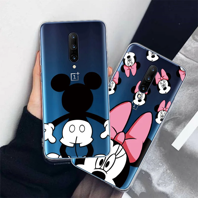 

Lovely Case For OnePlus 7 Clear Patterned Soft Silicone Phone Cases Cover For OnePlus 7 Pro OnePlus7 Cartoon Animal Back Cover