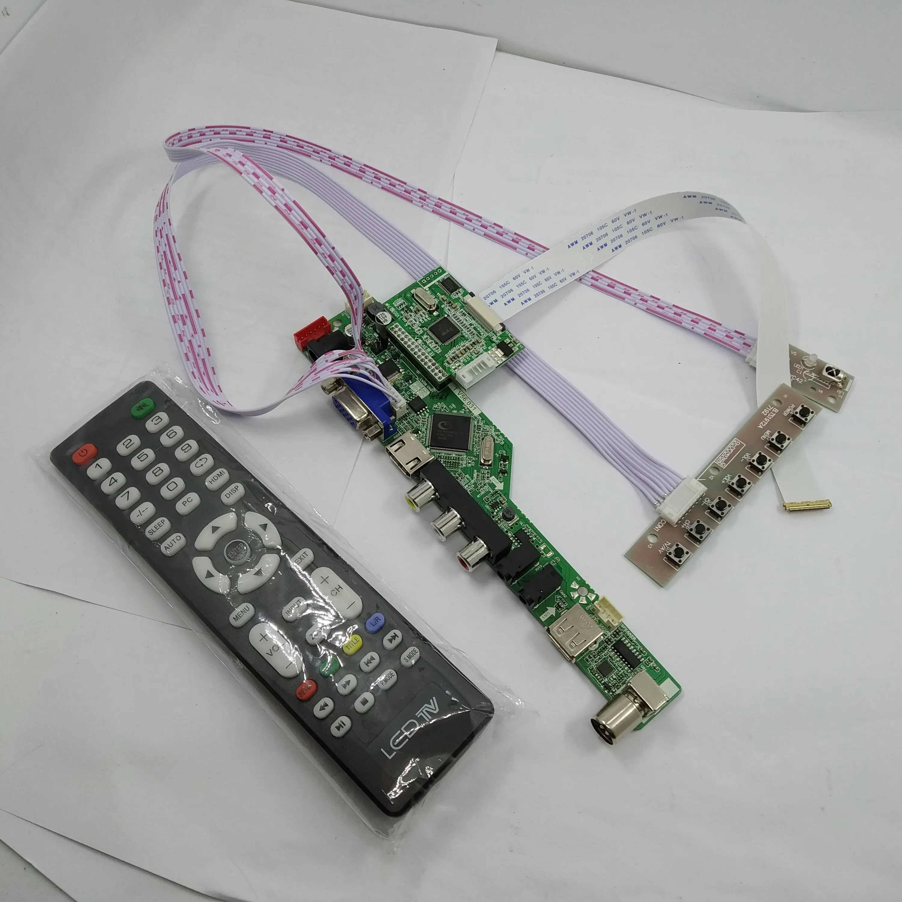  HDMI EDP TV Controller board AV LED For LP156WF6(SP)(H1)/(SP)(H2)/SPH3 Panel 1080P Screen Audio LCD - 33031527360