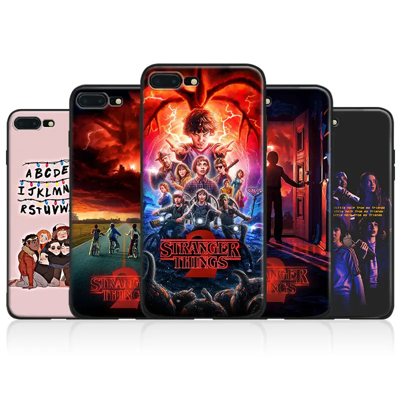 

Stranger Things Season 2 tpu Soft Silicone Phone Case Cover Shell For Apple iPhone 5 5s Se 6 6s 7 8 Plus X XR XS MAX