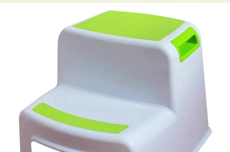 

2019 Model Super quality Double Slip on Footstool,Multi functional wash plastic stools For children bathroom stool foot ladder