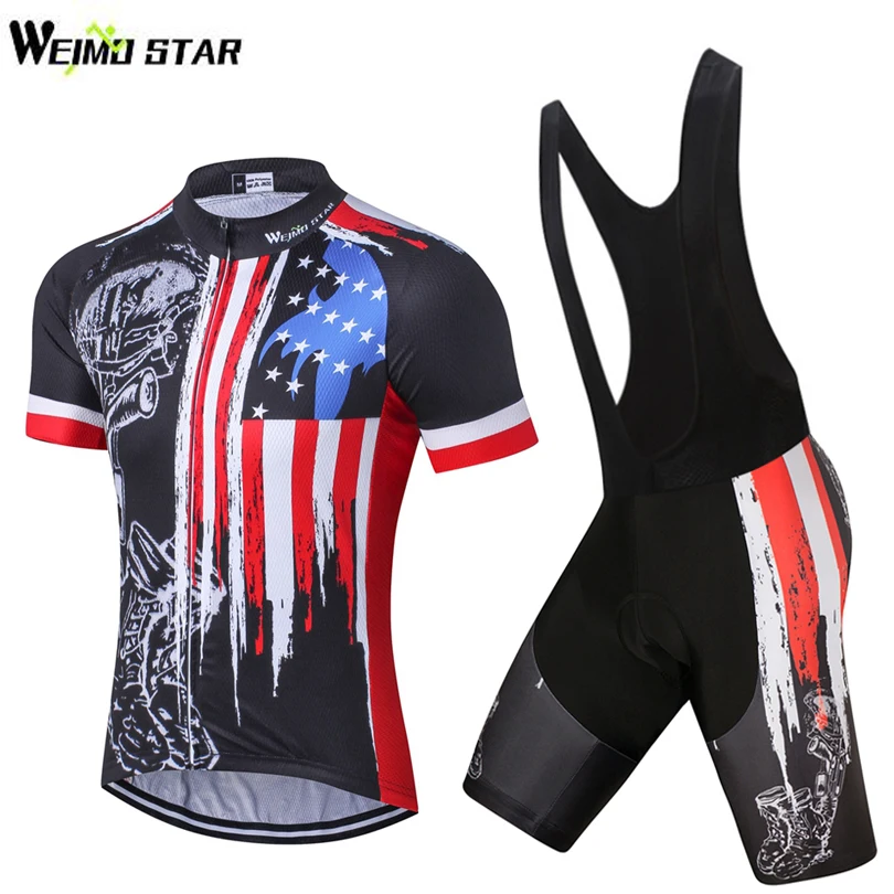 WEIMOSTAR-New-Team-USA-Cycling-Jersey-Set-Breathable-Quick-Dry-Ropa-Ciclismo-Mens-Short-Sleeve-Bike