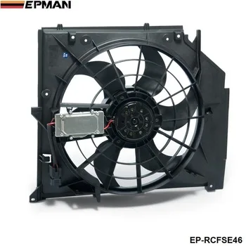 AUTOFAB -Radiator Cooling Fan (Brushless Motor) For BMW 3 Series 320 323 325 328 330 I Ci Xi E46 99-06 Radiator Fan AF-RCFSE46