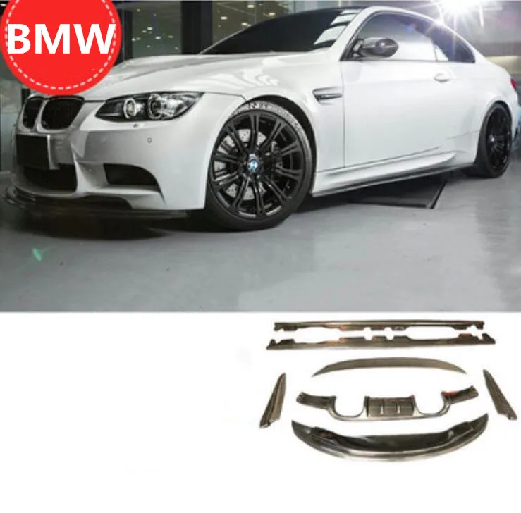 Carbon Fiber Bumper splitter Spoiler For BMW E90 E92 F30 F80 335i M3 M4 Diffuser